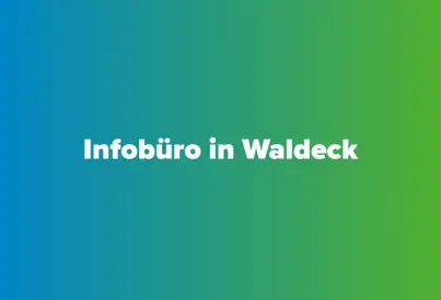 Infobüro in Waldeck