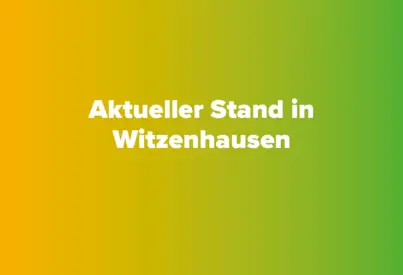 Aktueller Stand in Witzenhausen